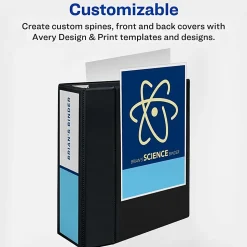 Avery® Heavy-Duty View 3-Ring Binder With Locking One-Touch EZD™ Rings, 5