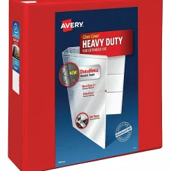 Avery® Heavy-Duty View 3-Ring Binder With Locking One-Touch EZD™ Rings, 4