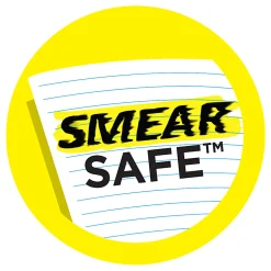 Avery® Hi-Liter® SmearSafe® Highlighters, Chisel Tip, Desk-Style, Yellow, Pack Of 12 Highlighters