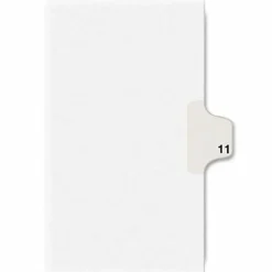 Avery® Individual Legal Dividers Avery® Style, Letter Size, Side Tab #11, Pack Of 25