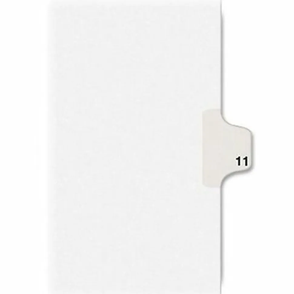Avery® Individual Legal Dividers Avery® Style, Letter Size, Side Tab #11, Pack Of 25