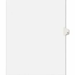 Avery® Individual Legal Dividers Avery® Style, Letter Size, Side Tab #11, Pack Of 25