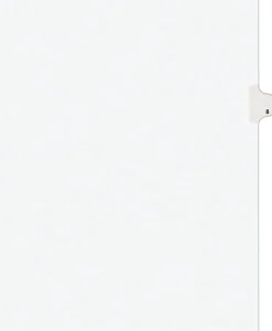 Avery® Individual Legal Dividers Avery® Style, Letter Size, Side Tab #8, Pack Of 25