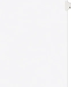 Avery® Individual Legal Dividers Avery® Style, Letter Size, Side Tab A, Pack Of 25