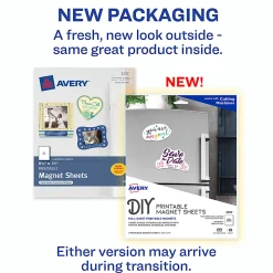 Avery® Inkjet Magnet Sheets, 8 1/2
