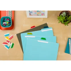 Avery® Insertable Self-Adhesive Index Tabs With Printable Inserts, 1