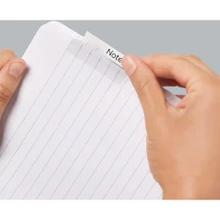 Avery® Insertable Self-Adhesive Index Tabs With Printable Inserts, 1.5