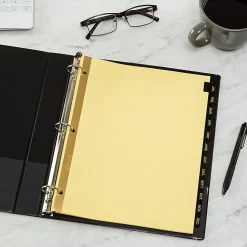 Avery® Jan-Dec Dividers For 3 Ring Binders, 8-1/2