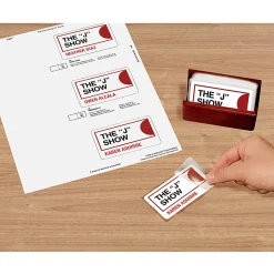 Avery® Laminated I.D. Cards, Box Of 30