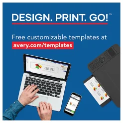 Avery® Laser Microperforated Business Cards, 2