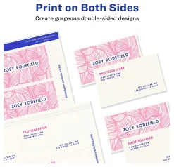 Avery® Laser Microperforated Business Cards, 2