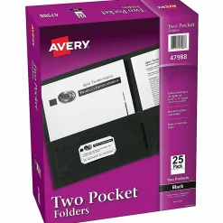 Avery® Letter Pocket Folder - 8 1/2