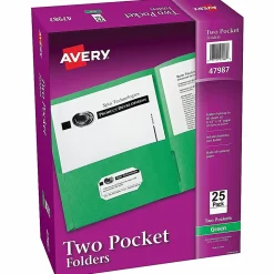 Avery® Letter Pocket Folder - 8 1/2