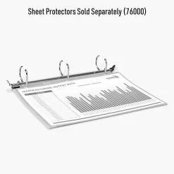 Avery® Magnetic Hanging Binder Rings, 1 1/2