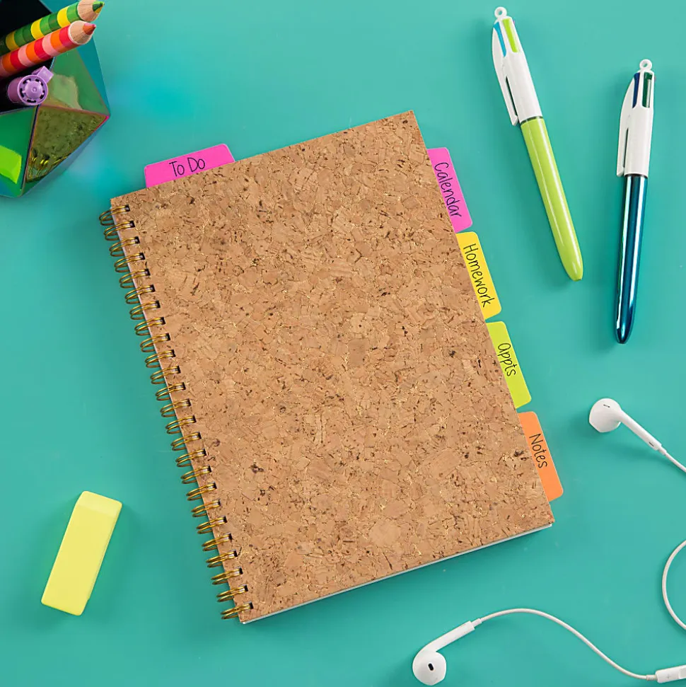 Avery® Margin Ultra Tabs®, 2-Side Writable, 2.5" x 1", Assorted Neon Colors, Pack Of 24 Repositionable Tabs