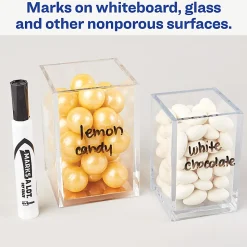 Avery® Marks A Lot® Dry Erase Markers, Chisel Tip, Desk-Style, Assorted, Pack Of 8 Markers