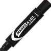 Avery® Marks A Lot® Permanent Markers, Chisel Tip, Jumbo Desk-Style Size, Black