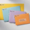 Avery® Matte Return Address Labels With Sure Feed® Technology, 18667, Rectangle, 1/2" x 1-3/4", Clear, Pack Of 800