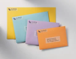 Avery® Matte Return Address Labels With Sure Feed® Technology, 18667, Rectangle, 1/2" x 1-3/4", Clear, Pack Of 800