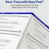 Avery® Matte Shipping Labels With Sure Feed® Technology, 18663, Rectangle, 2" x 4", Clear, Pack Of 100