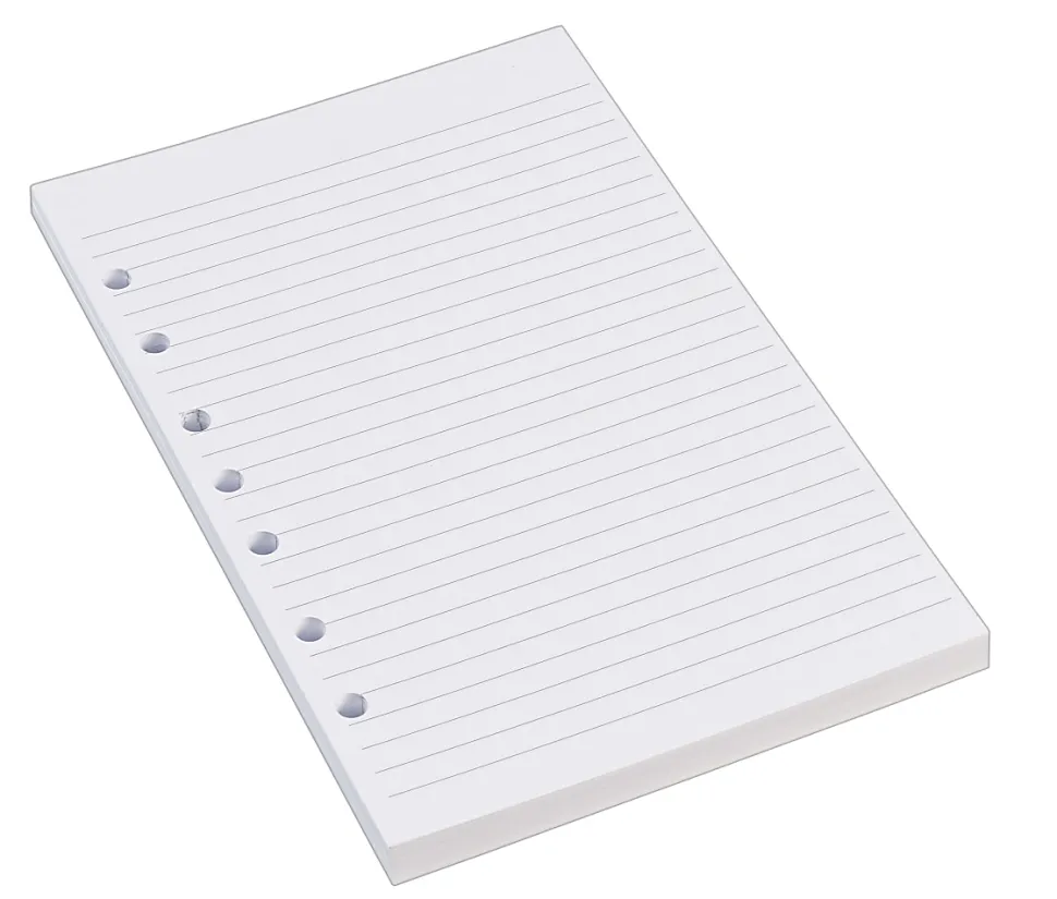 Avery® Mini Binder Filler Paper, Fits 3-Ring/7-Ring Binders, 5-1/2" x 8-1/2", College Ruled, Pack of 100 Sheets