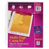 Avery® Multi-Page Capacity Sheet Protectors, 8 1/2" x 11", Top Loading, Pack Of 25