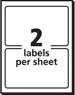 Avery® Name Tags, 05147, 2-1/3