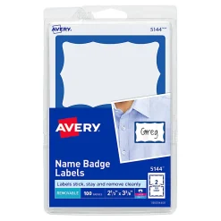 Avery® Name Tags, 05144, 2-1/3