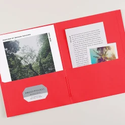Avery® Paper 2-Pocket Folders, 8-1/2