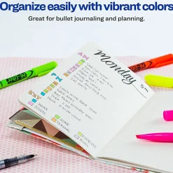 Avery® Pen Style Highlighters, Chisel Point Style, Assorted Fluorescent, Pack Of 4