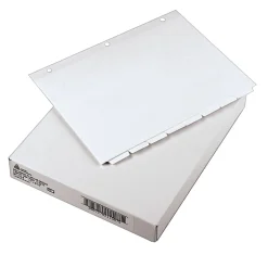 Avery® Plain Tab Write-On Dividers, 8 1/2