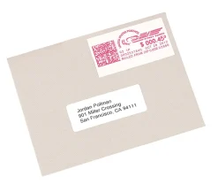 Avery® Postage Meter Labels, 5288, 1 1/2" x 2 3/4", White, Pack Of 160