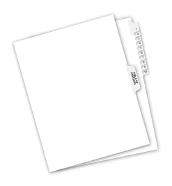 Avery® Premium Collated Legal Dividers Avery® Style, Side-Tab, 1-10 & Table Of Contents, 8 1/2" x 11"