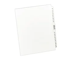 Avery® Premium Collated Legal Dividers Avery® Style, Side-Tab, 76-100 & Table Of Contents, 8 1/2