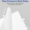 Avery® Premium Collated Legal Dividers Avery® Style, Bottom-Tab, 1–25 & Table Of Contents, 8 1/2" x 11"