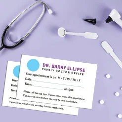 Avery® Printable Clean Edge® Business Cards With Sure Feed® Technology For Laser Printers, 2" x 3-1/2", White, Pack Of 1,000 Blank Cards