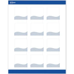 Avery® Printable Labels With Sure Feed® Technology, S00-ETW, Square, 2