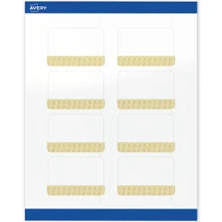 Avery® Printable Labels With Sure Feed® Technology, S00-EWV, Rectangle, 2