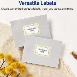 Avery® Printable Labels With Sure Feed® Technology, S00-EWB, Rectangle, 1