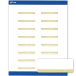 Avery® Printable Labels With Sure Feed® Technology, S00-ETW, Square, 2
