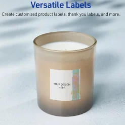 Avery® Printable Labels With Sure Feed® Technology, S00-EVV, Rectangle, 1