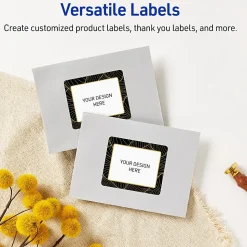 Avery® Printable Labels With Sure Feed® Technology, S00-EVX, Rectangle, 2