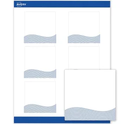 Avery® Printable Labels With Sure Feed® Technology, S00-EWC, Rectangle, 2