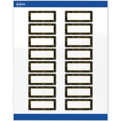 Avery® Printable Labels With Sure Feed® Technology, S00-EWR, Square, 2