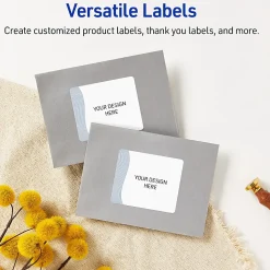 Avery® Printable Labels With Sure Feed® Technology, S00-ETY, Rectangle, 4