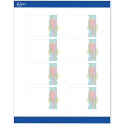 Avery® Printable Labels With Sure Feed® Technology, S00-EWR, Square, 2