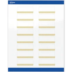 Avery® Printable Labels With Sure Feed® Technology, S00-EVR, Square, 3
