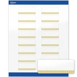 Avery® Printable Labels With Sure Feed® Technology, S00-EVR, Square, 3