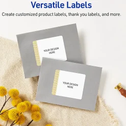 Avery® Printable Labels With Sure Feed® Technology, S00-EWT, Rectangle, 4