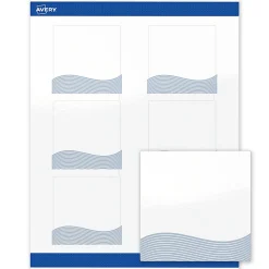 Avery® Printable Labels With Sure Feed® Technology, S00-EV8, Square, 3